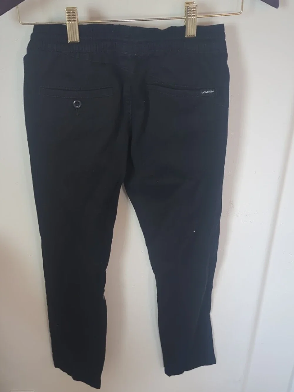 Volcom Black Kids Casual Drawstring Pants